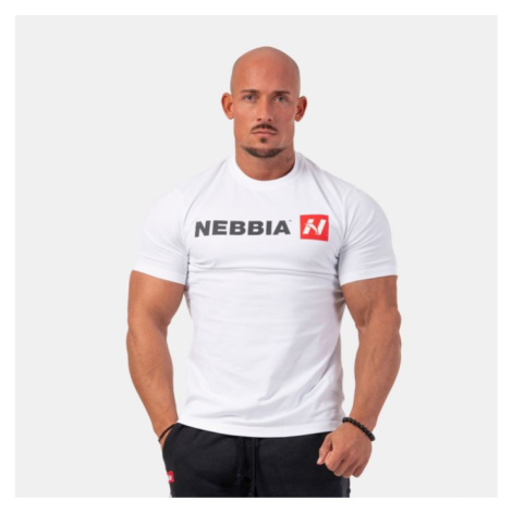 Pánské tričko Red “N“ bílé M - NEBBIA