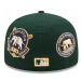 Kšiltovka New Era 59FIFTY Cooperstown Multi WS Patch Oakland Athletics Fitted Dark Green velikos