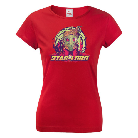 Dámské tričko s potiskem Star Lord - ideální dárek pro fanoušky Marvel BezvaTriko