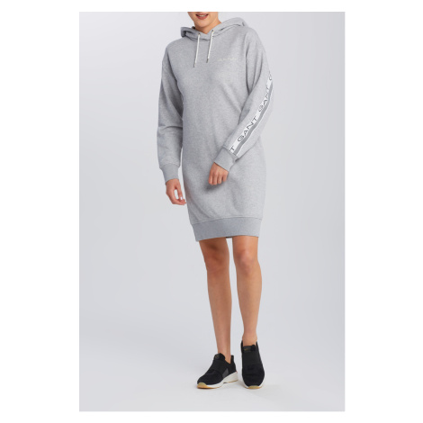 gant stripe hoodie dress