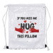 Vak flitrový měnící Hug this pillow