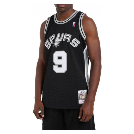 Mitchell & Ness San Antonio Spurs NBA Swingman Jersey Spurs 2001 Tony Parker M SMJYLG19018-SASBL