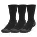 Under Armour PERFORMANCE TECH 3PK CREW Unisexové ponožky, černá, velikost