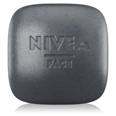 Nivea Magic Bar hloubkově čistící peelingové mýdlo s aktivním uhlím 75 g
