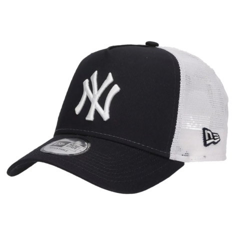 ČERNO-BÍLÁ KŠILTOVKA NEW ERA NEW YORK YANKEES MLB CLEAN CAP Černá