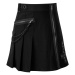sukně dámská KILLSTAR - Calling Alice Mini Skirt - BLACK