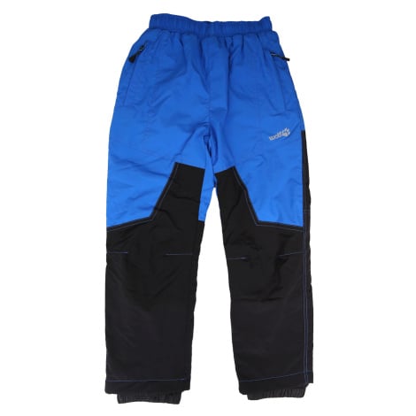 Chlapecké šusťákové kalhoty, zateplené - Wolf B2174, modrá/ černá Barva: Modrá