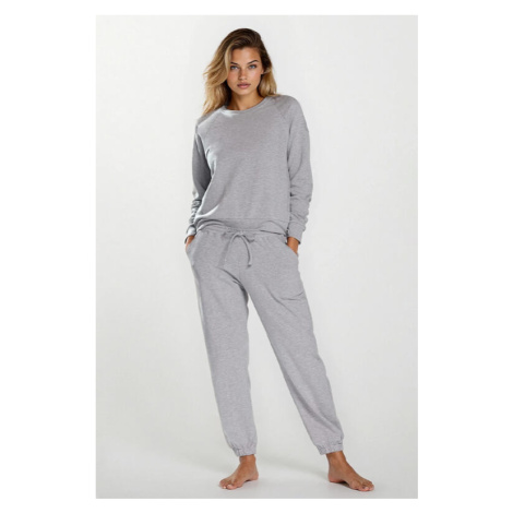 Tepláková souprava Venezia šedá DKaren