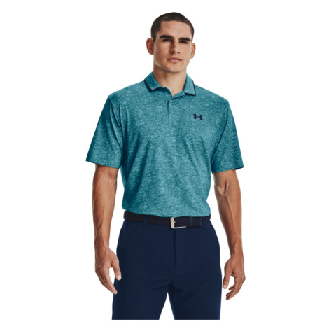 UNDER ARMOUR-UA Iso-Chill Polo-BLUE Modrá