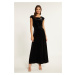 MONNARI Woman's Maxi Dresses Maxi Dress Made Of Velour Material