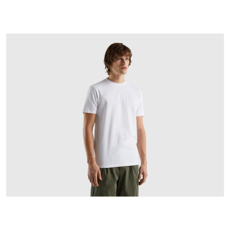 Benetton, Slim Fit T-shirt In Stretch Cotton United Colors of Benetton