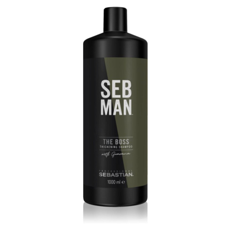 Sebastian Professional SEB MAN The Boss vlasový šampon pro jemné vlasy 1000 ml