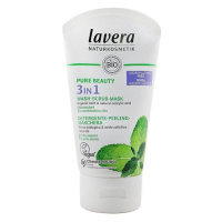 Lavera 3v1 očista & peeling & maska, Faces, 125 ml