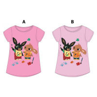 Králíček bing- licence Dívčí tričko - Králíček Bing 962 - 660, tmavší růžová Barva: Růžová