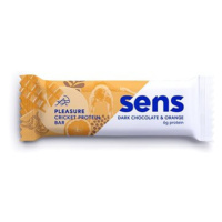 SENS Pleasure Protein tyčinka s cvrččí moukou, 40g, tmavá čokoláda & pomeranč
