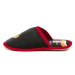 Axim 4P24076 černo červené dětské papuče Černá