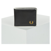 Fred Perry COATED POLYESTER BILLFOLD WALL Černá