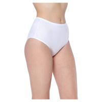 Dagi White High Waist Laser Cut Slip