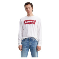 Levi's® LS STD GRAPHIC TEE Pánské triko s dlouhým rukávem, bílá, velikost