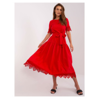 Sukienka LK SK model 18714281 czerwony - FPrice