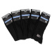 Star Socks bavlněné pánské ponožky SET 5 - černé