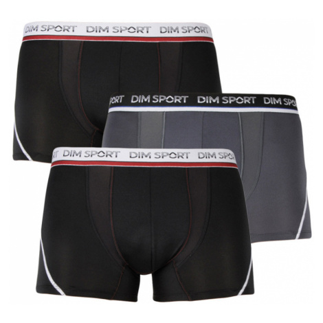 3PACK pánské boxerky DIM vícebarevné (DI0008EW-9ME)