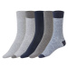 LIVERGY® Pánské ponožky, 5 párů (navy modrá)