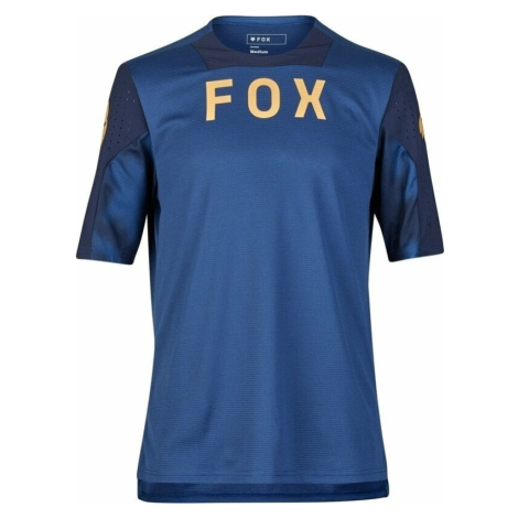 FOX Defend Short Sleeve Jersey Dres Taunt Indigo