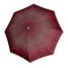 Doppler Fiber Havanna Milito - dámský skládací deštník, červená, káro / kostka