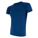 Sensor Merino Air Pánské tričko krátký rukáv tmavě modrá