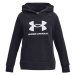 Under Armour RIVAL FLEECE BL HOODIE Dívčí mikina, černá, velikost