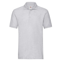 Biała koszulka męska Premium Polo 632180 100% BFriut of the Loom