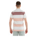 FUNDANGO-Incognito Stripe Poloshirt-311-powder stripe Růžová