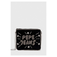 Kabelka Pepe Jeans černá barva