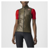 CASTELLI Cyklistická vesta - ARIA W VEST - zelená