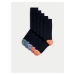 Sada pěti párů pánských ponožek Cool & Fresh™ ve tmavě modré barvě Marks & Spencer