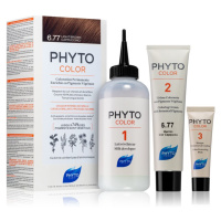 Phyto Color barva na vlasy bez amoniaku odstín 6.77 Light Brown Capuccino