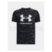 Tričko Under Armour UA PORTYLE LOGO AOP J - černá