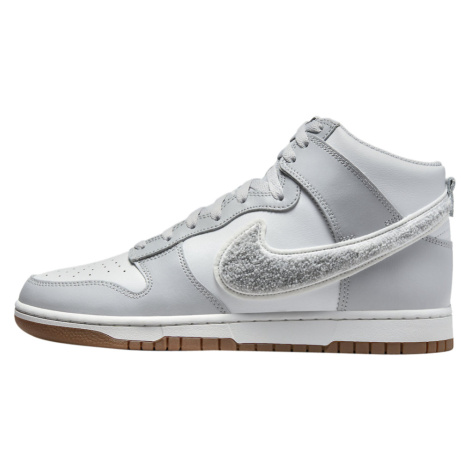 Nike Dunk High University Chenille Swoosh Light Smoke Grey