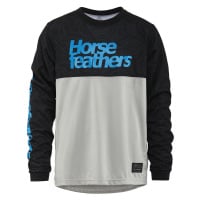 Tričko Horsefeathers Fury Ls Youth Bike T-Shirt Mineral Gray