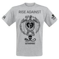 Rise Against Sea Shepherd Cooperation - Our Precious Time Is Running Out Tričko prošedivelá