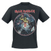 Iron Maiden The Beast On The Run - World Peace Tour `83 Tričko černá