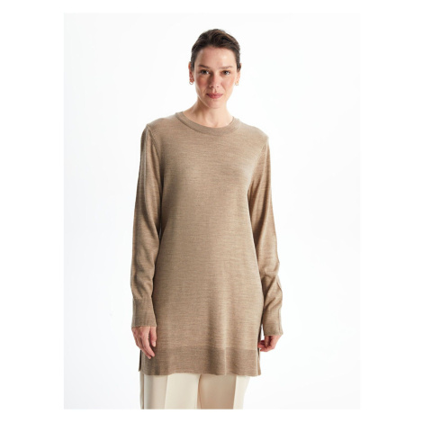 LC Waikiki Lw - Crew Neck Women's Knitwear Tunic