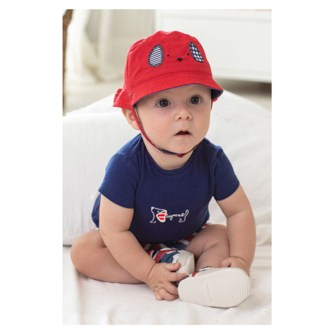 Dětský klobouk Mayoral Newborn červená barva, vlněný