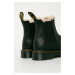 Kožené kotníkové boty Dr. Martens 2976 Leonore 21045001-BLACK
