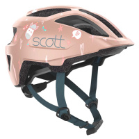 SCOTT Cyklistická přilba - SPUNTO KID (CE) - růžová