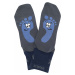 3PACK ponožky VoXX tmavě modré (Barefootan-darkblue) M