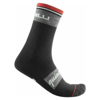 Castelli Quindici Soft Merino Sock Black 2XL Cyklo ponožky