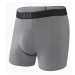 Pánské boxerky SAXX Quest Boxer Brief Fly dark charcoal II