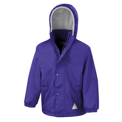 Result Dětská oboustranná fleecová bunda R160Y Purple